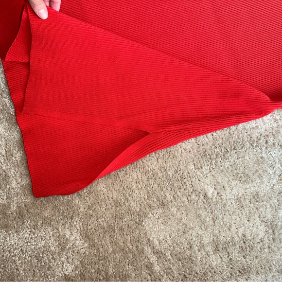 Theory red mini dress - Picture 2 of 4